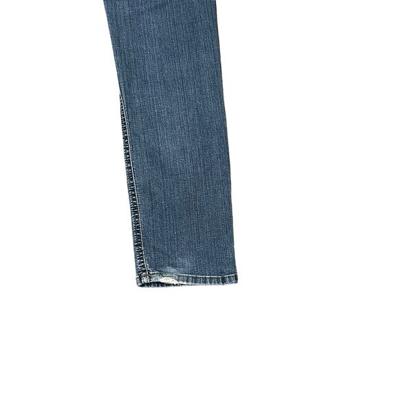 Lee Platinum Label Classic Fit Straight Leg Women SZ 6 x 30 Dark Blue Denim Jean - Picture 6 of 12